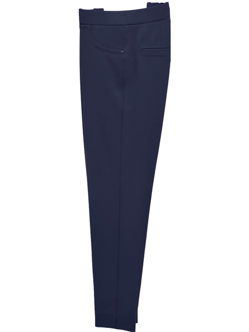 pant gabardine elas 16224 CARLA FERRONI | CF16225BLU